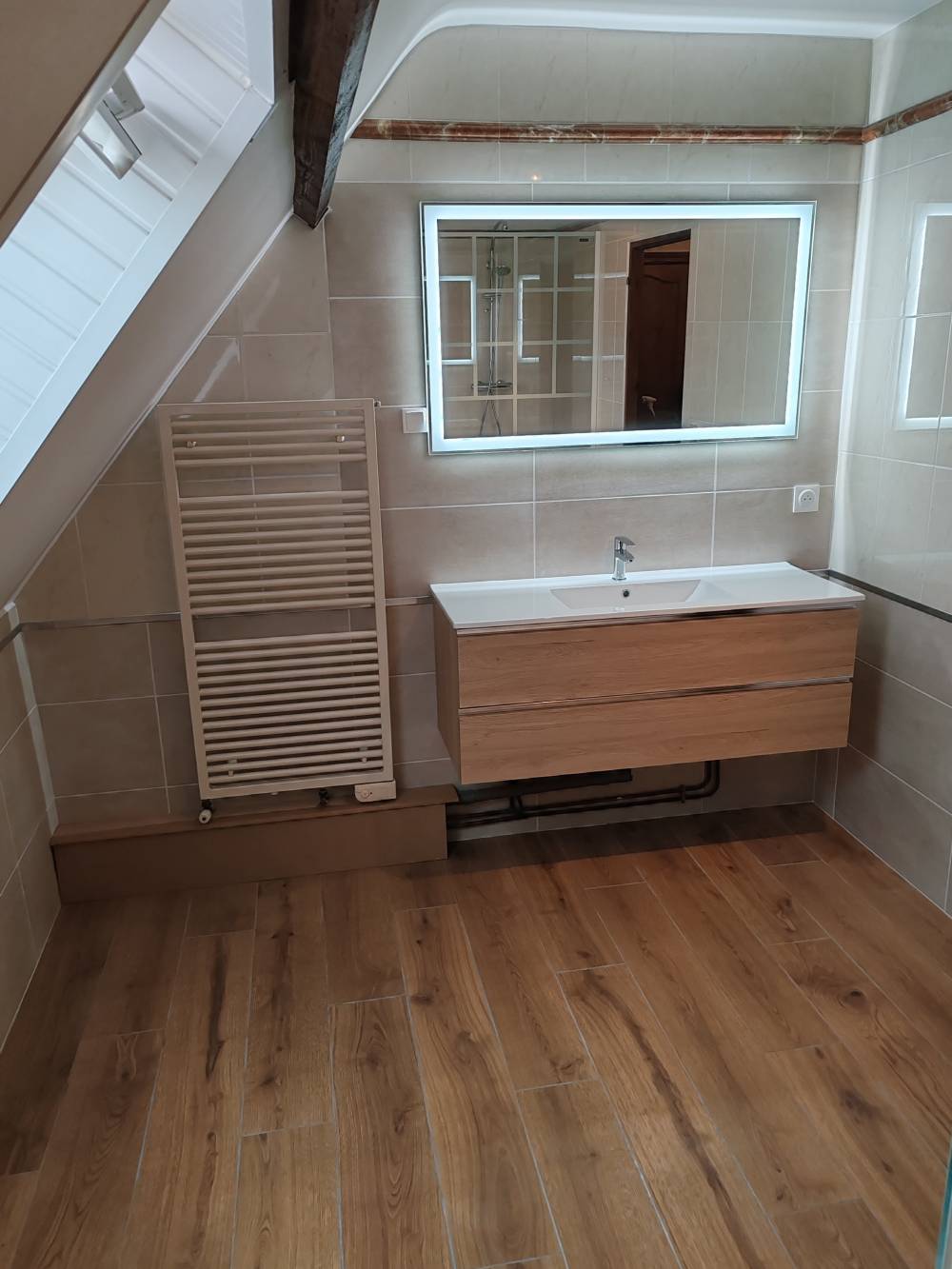 Rénovation complète de salle de bain